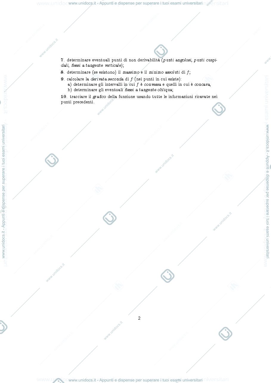 Anteprima pagina 2 — studio di funzione