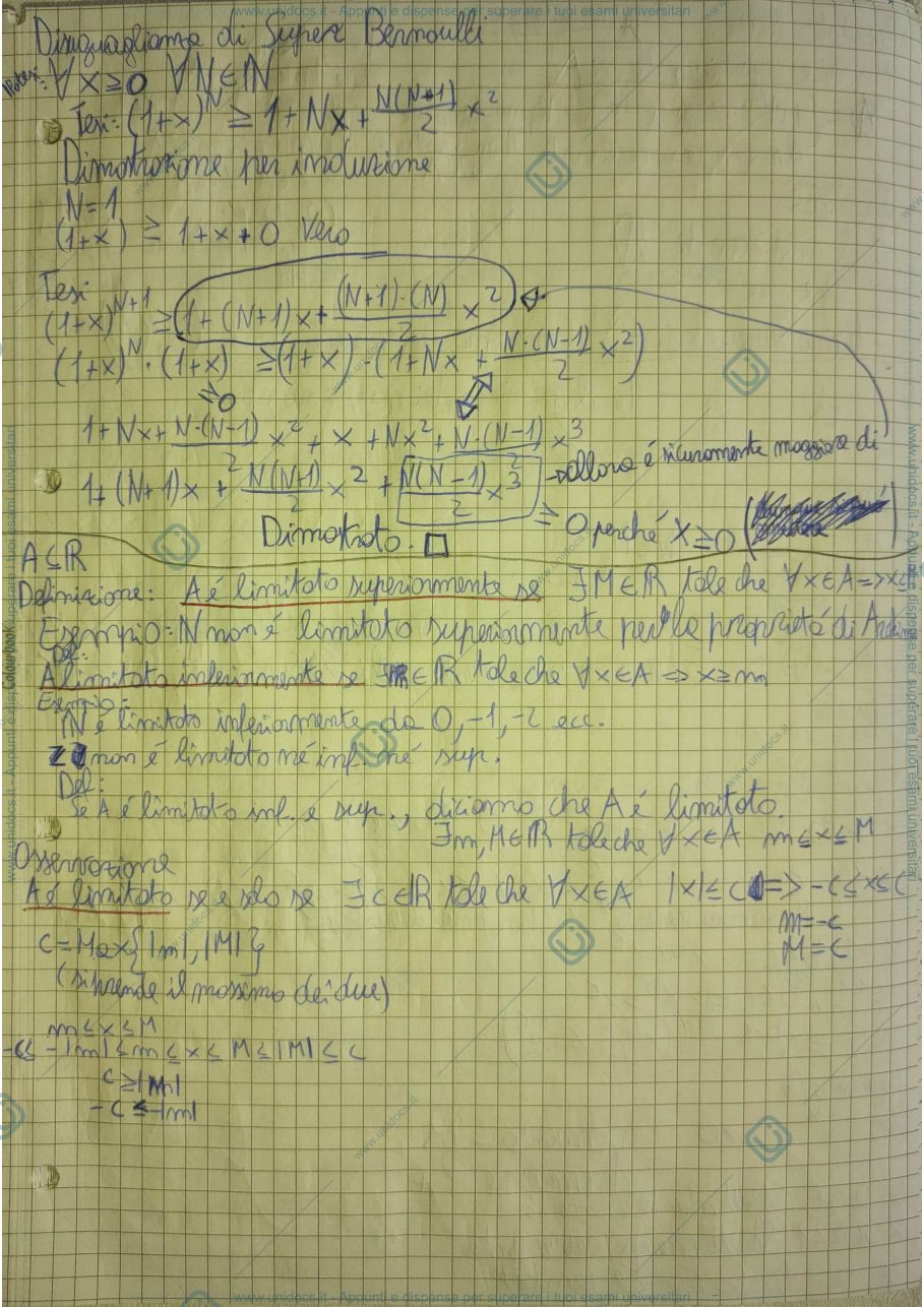 Anteprima pagina 3 — Appunti Analisi 1
