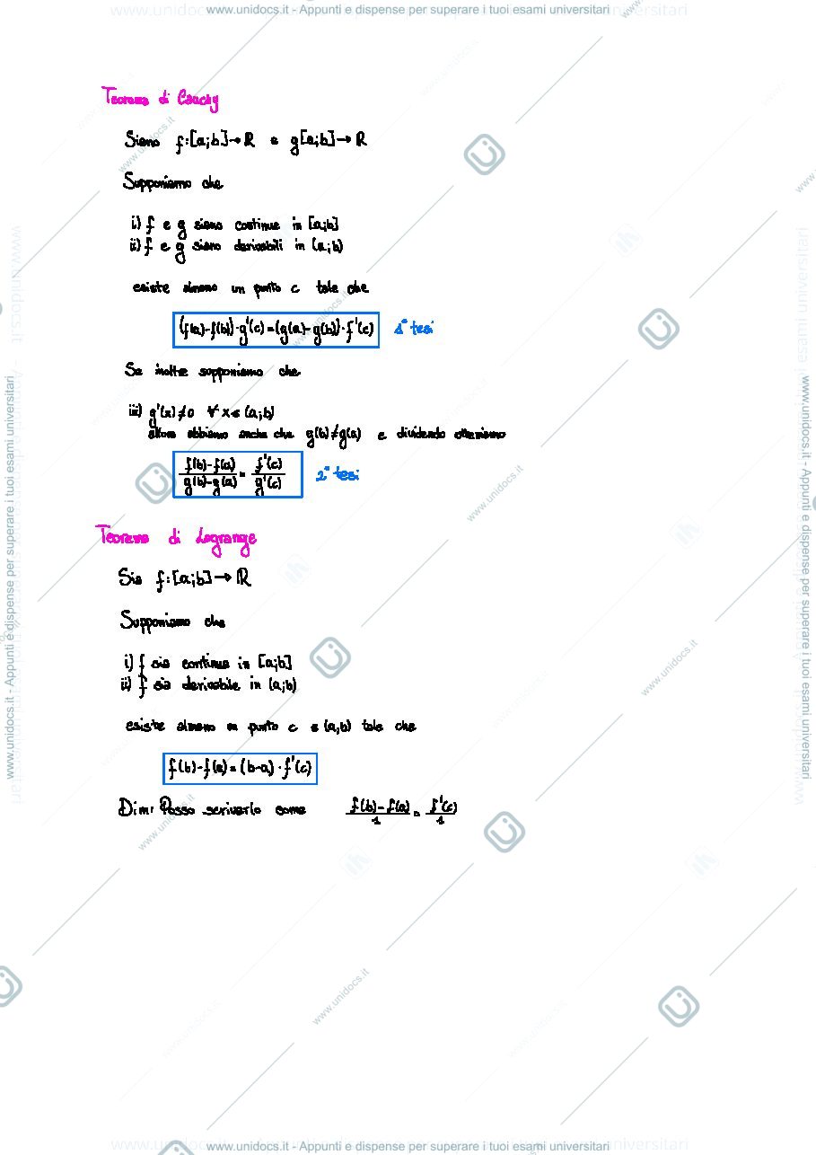 Anteprima pagina 2 — Riassunto Analisi 1