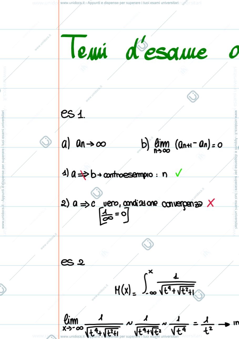 Anteprima pagina 3 — tema d'esame