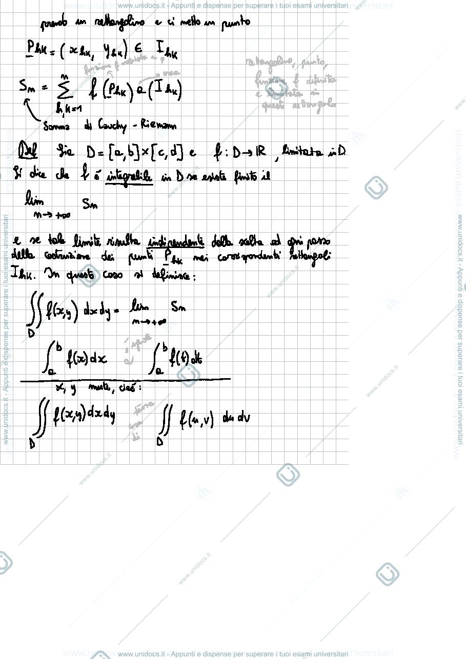 Anteprima pagina 2 — appunti per il secondo parziale, prof. Iannelli