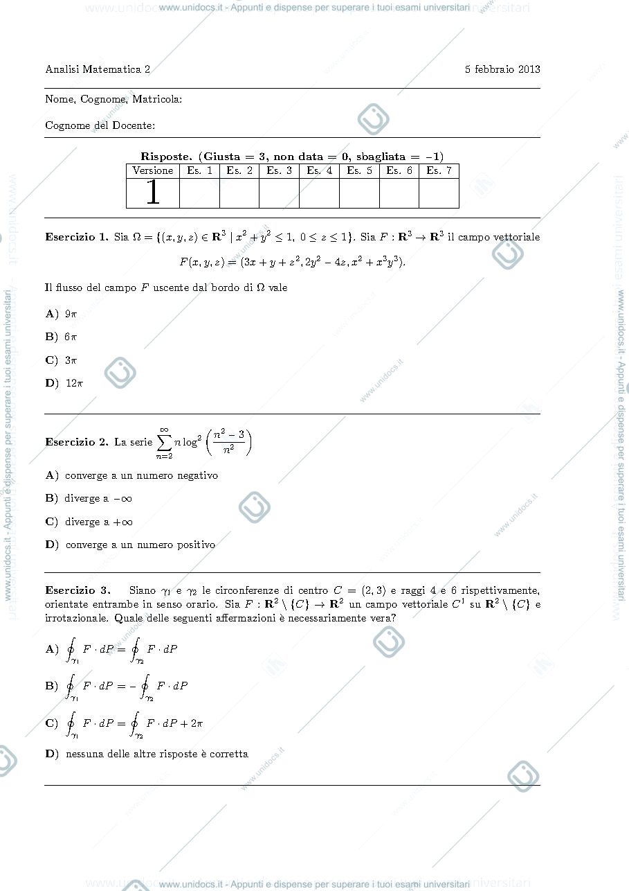 Anteprima pagina 2 — raccolta esami