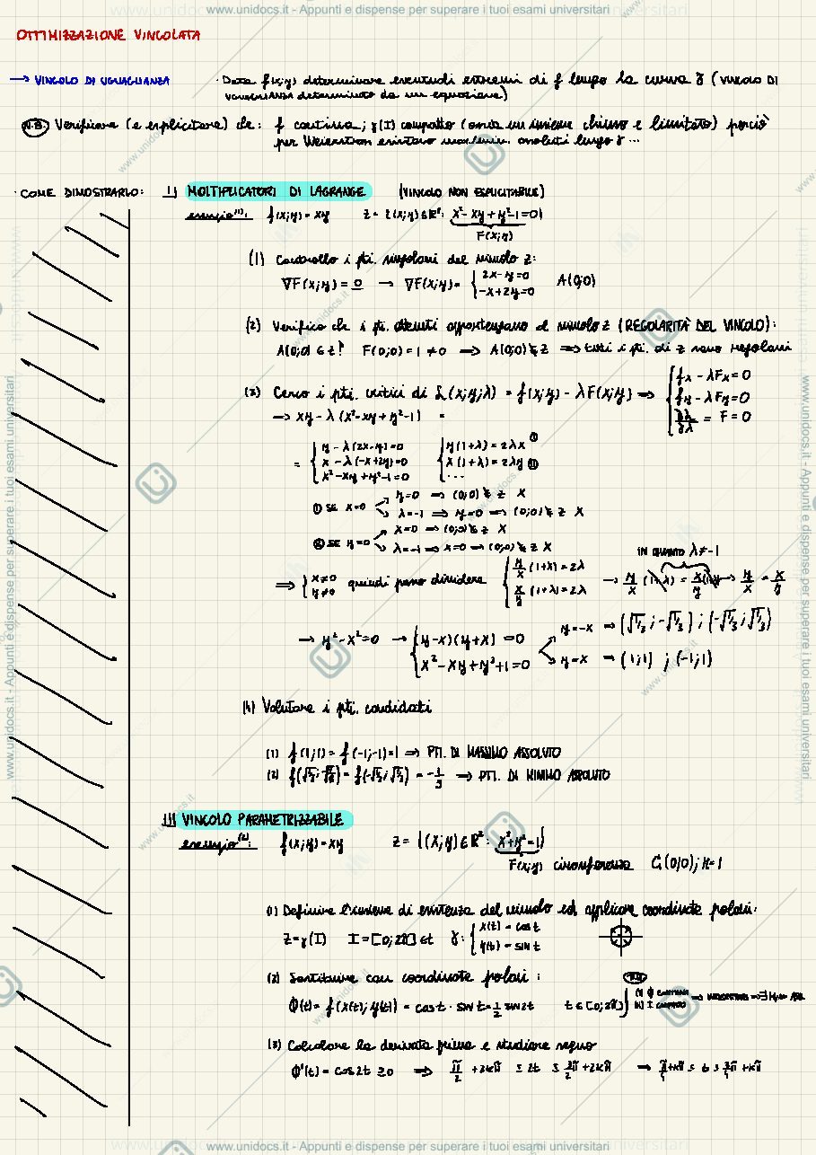 Anteprima pagina 3 — Analisi 2-Esercizi tipo