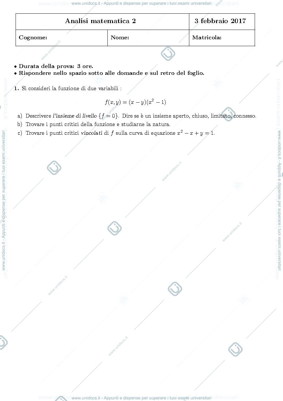 Anteprima pagina 1 — Temi d'esame