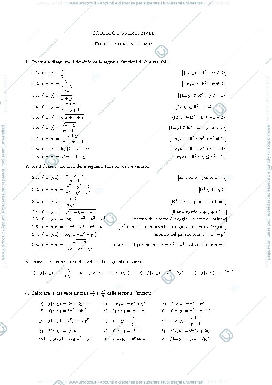 Anteprima pagina 2 — Raccolta esericizi 