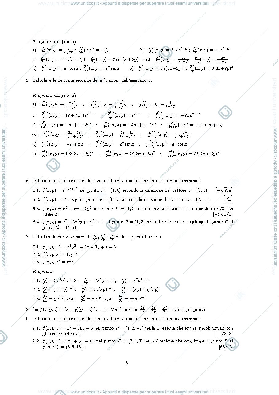 Anteprima pagina 3 — Raccolta esericizi 