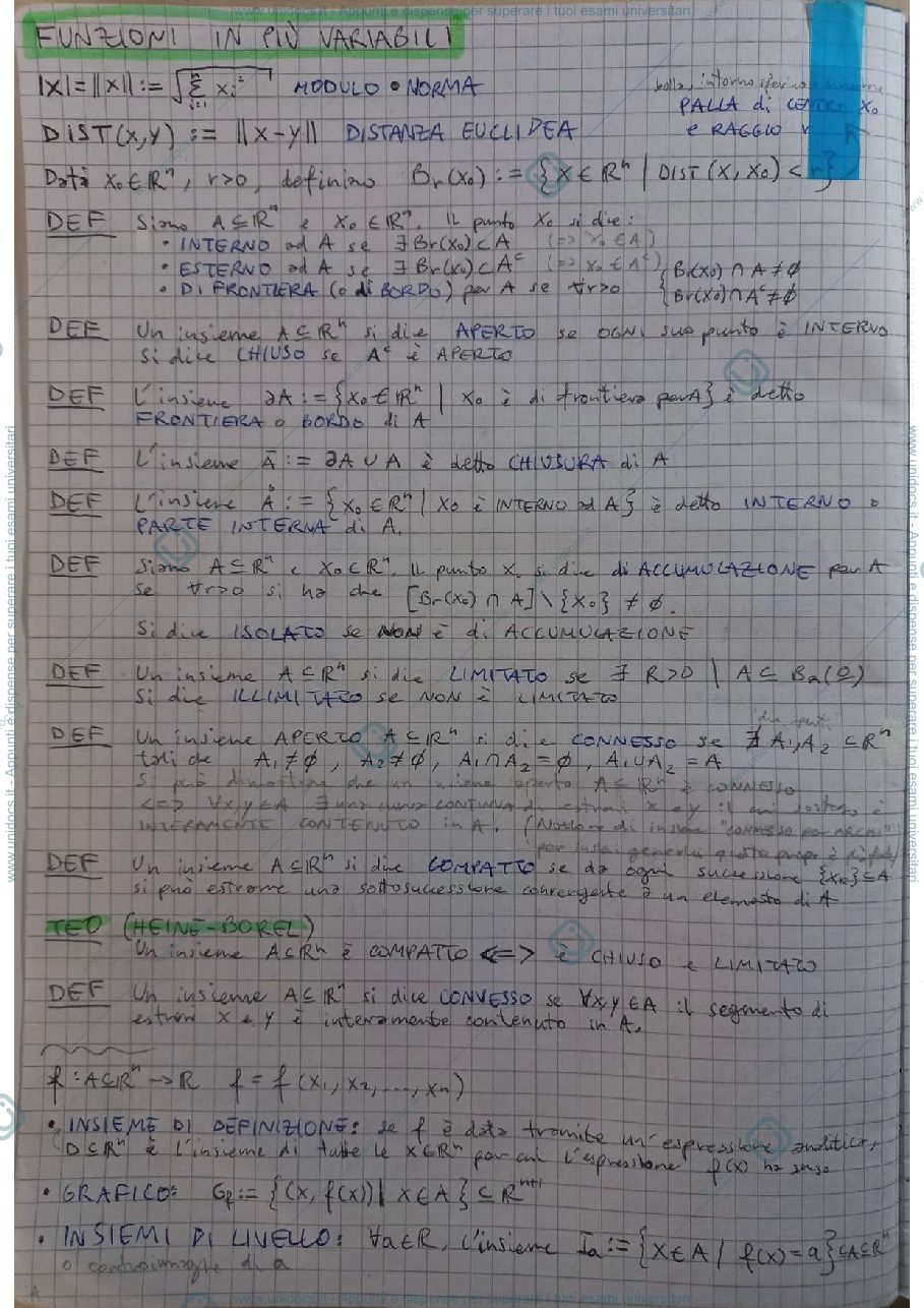 Anteprima pagina 4 — Teoria di Analisi II (Muratori)
