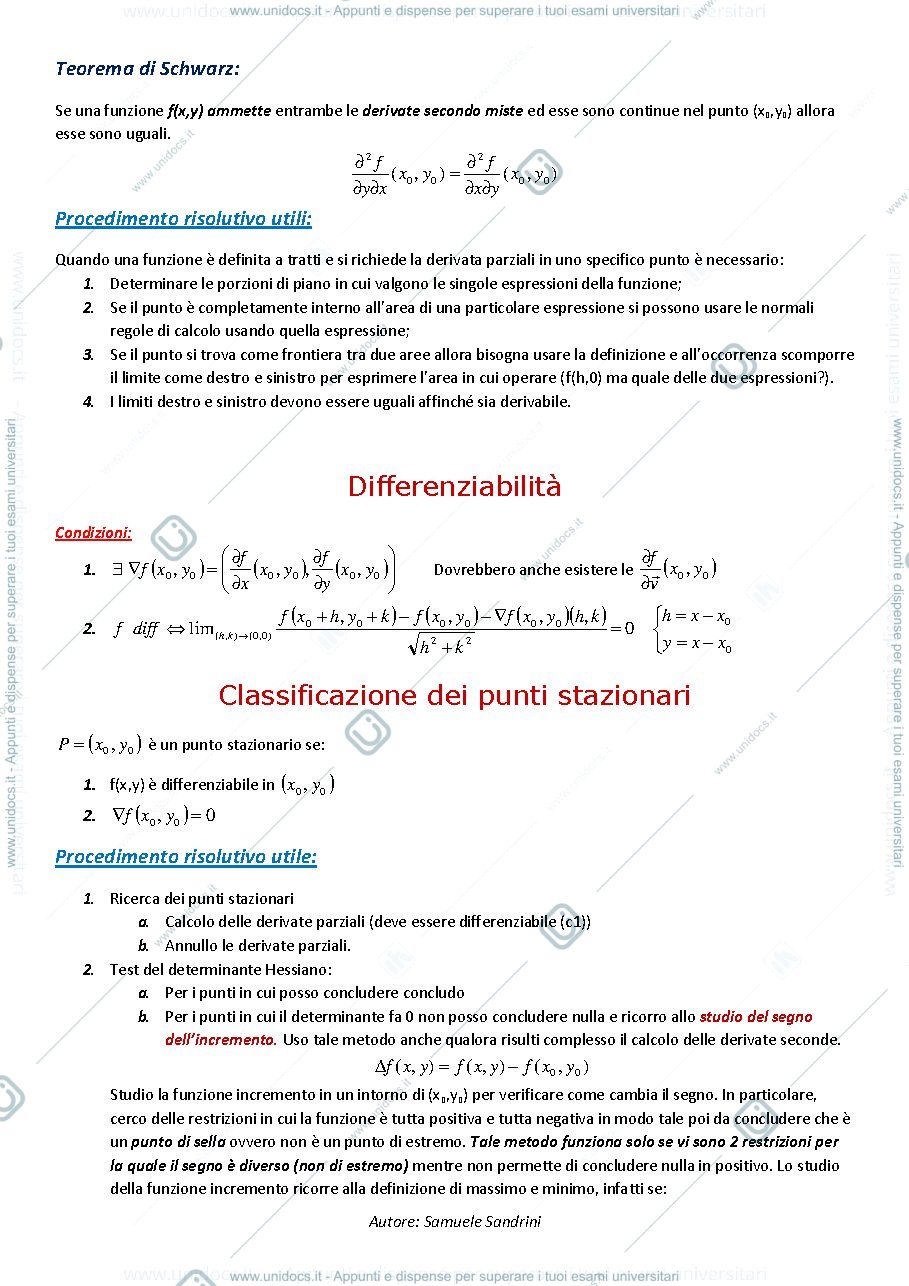 Anteprima pagina 3 — Riassunto Analisi 2