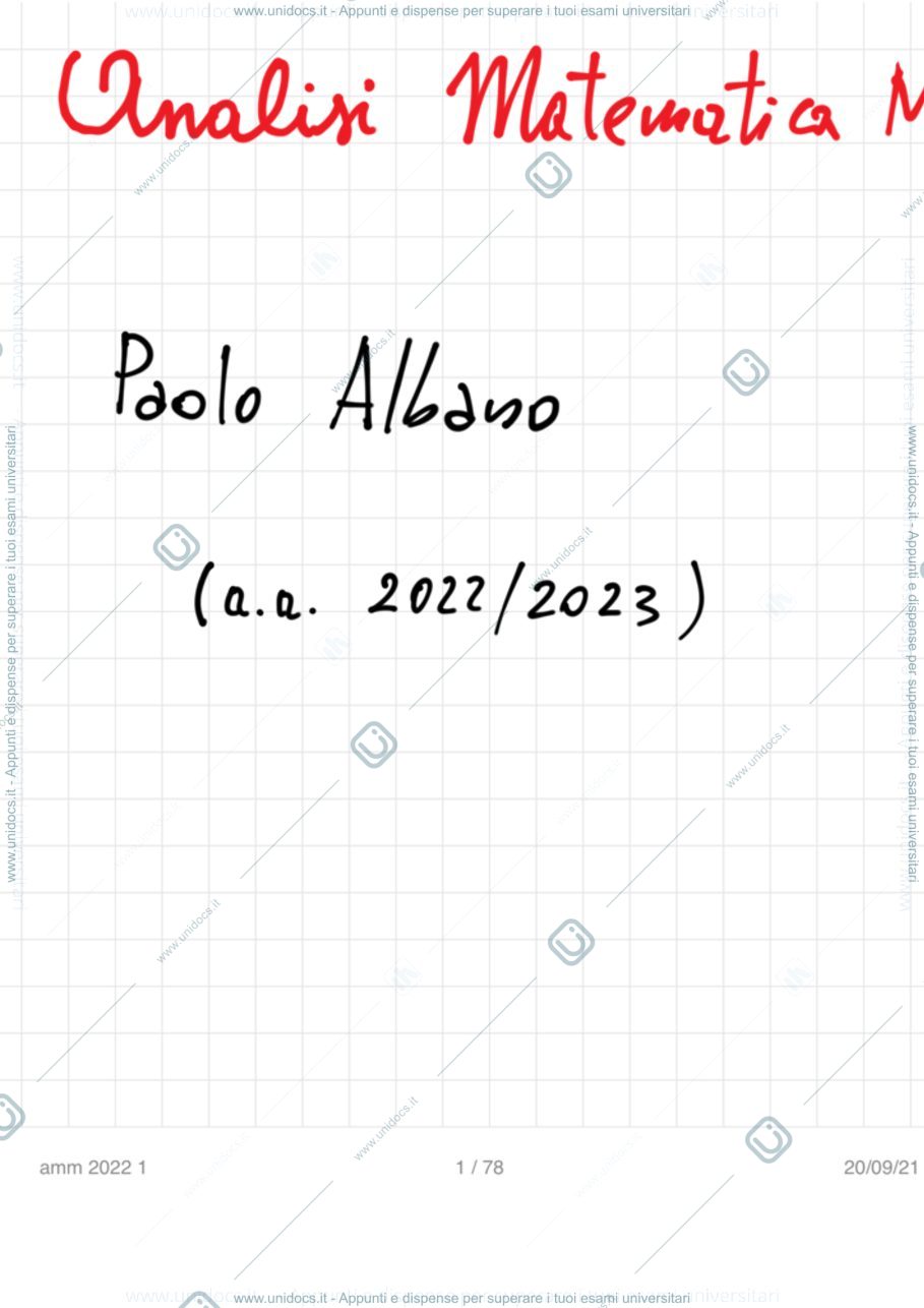 Anteprima pagina 1 — Lezione 1