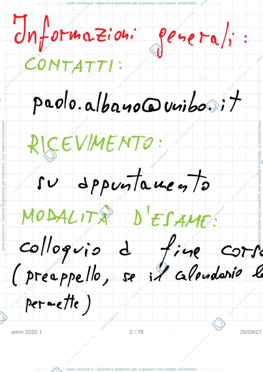 Anteprima pagina 2 — Lezione 1