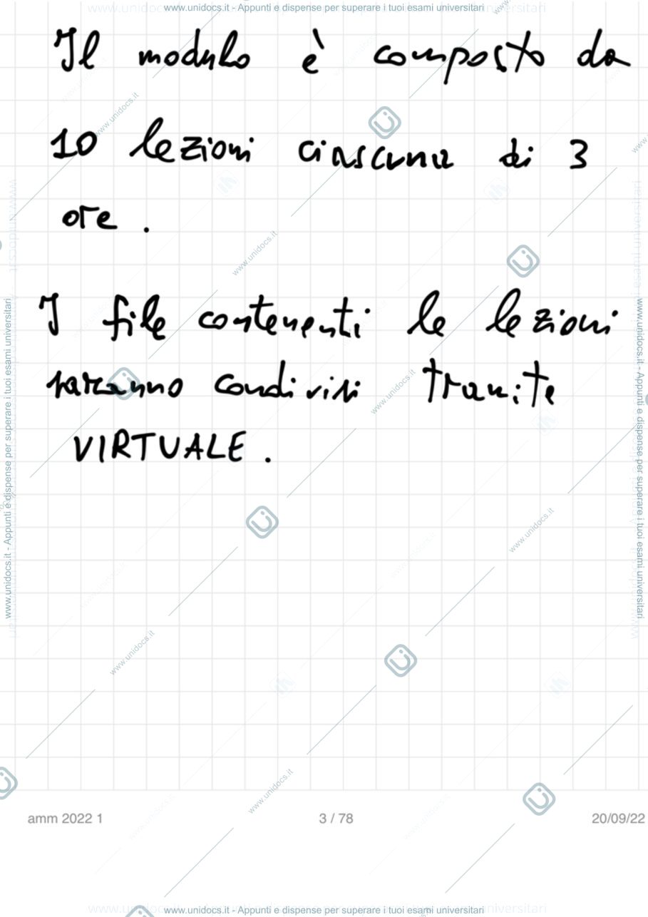 Anteprima pagina 3 — Lezione 1