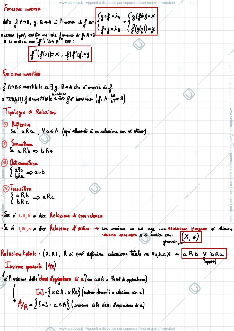 Anteprima pagina 3 — Riassunti analisi 1