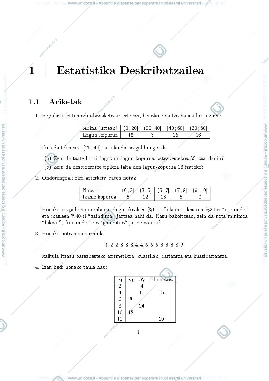 Anteprima pagina 1 — matematica