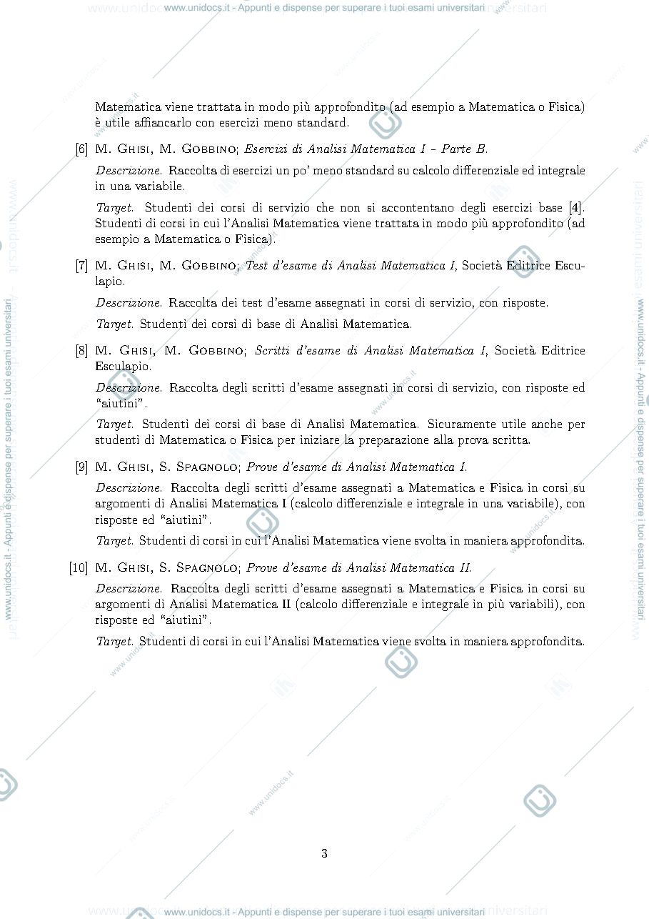 Anteprima pagina 3 — Matematica Superiore