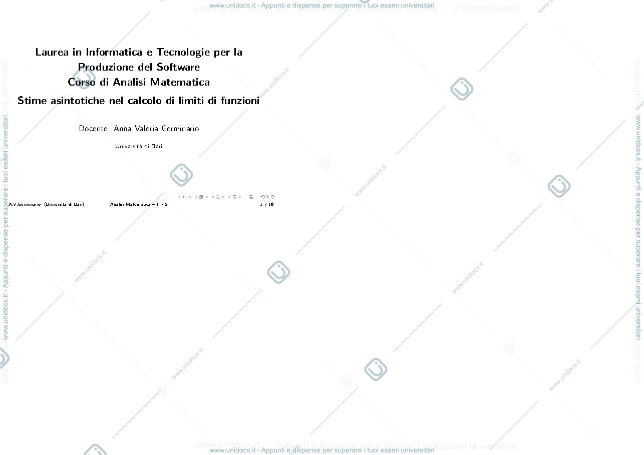 Anteprima pagina 1 — analisi