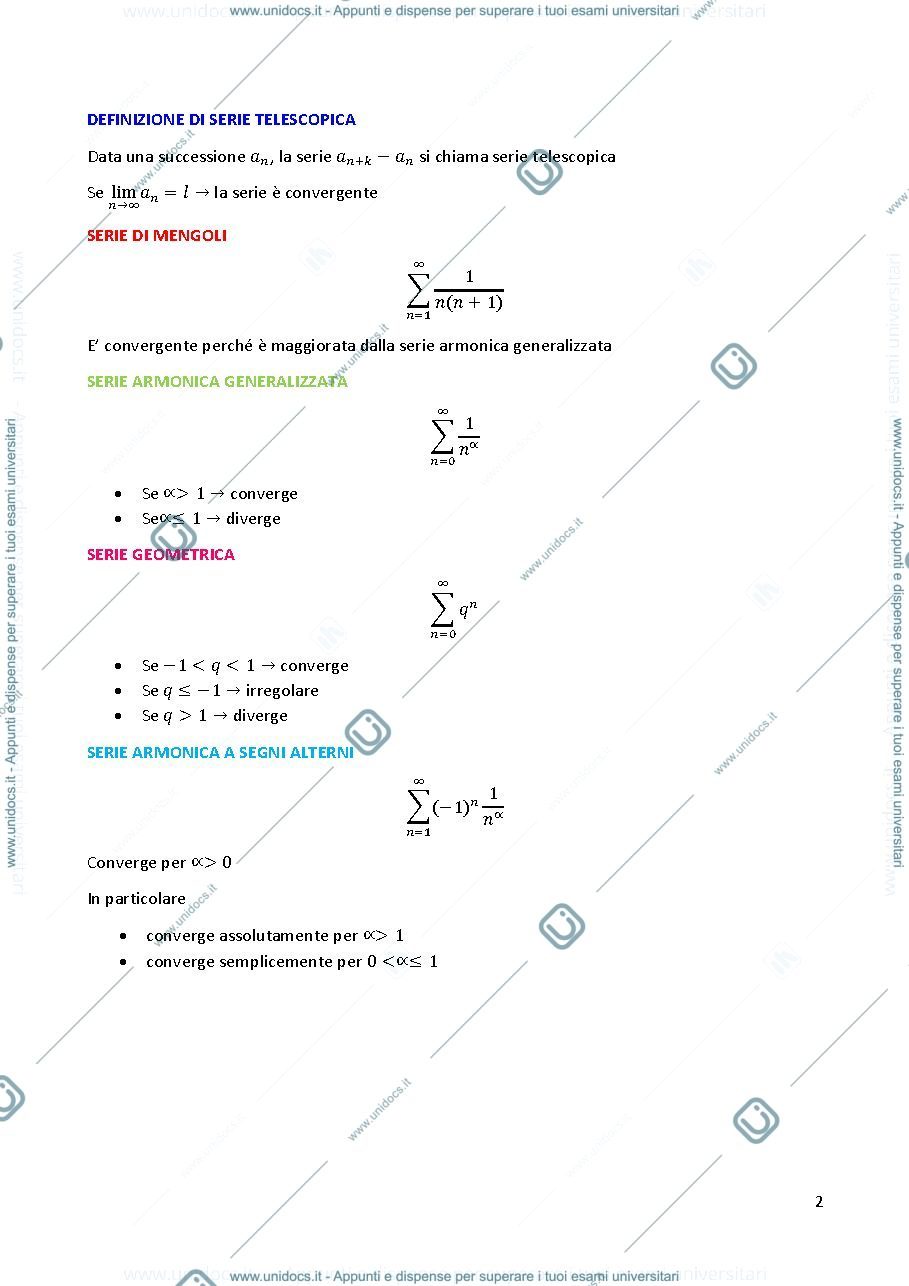 Anteprima pagina 2 — Analisi matematica 2