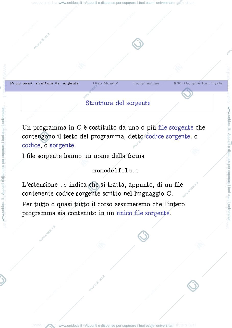 Anteprima pagina 2 — Lezione di analisi 1