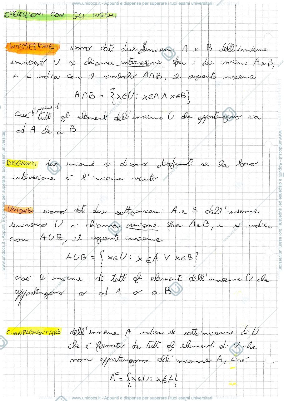 Anteprima pagina 2 — Appunti analisi 1