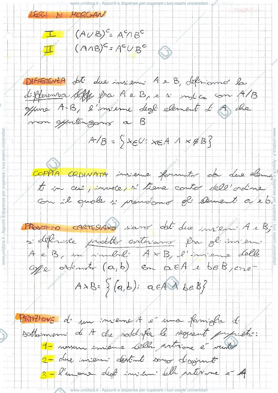 Anteprima pagina 3 — Appunti analisi 1