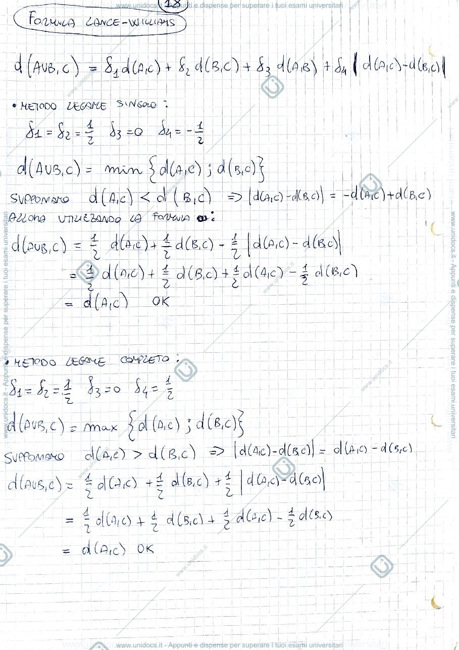 Anteprima pagina 1 — analisi multivariata