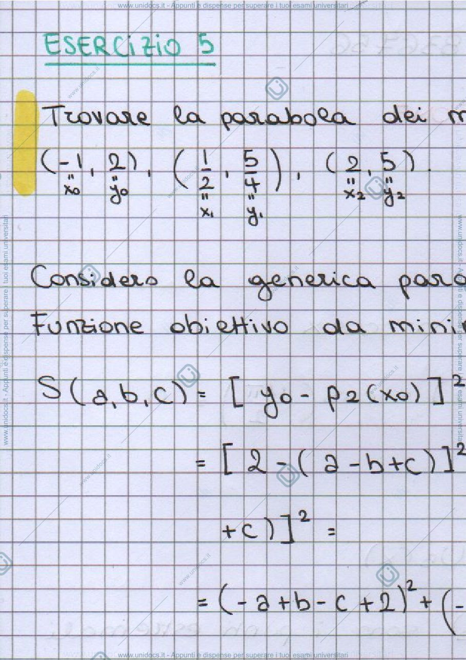 Anteprima pagina 2 — Homework - APPROSSIMAZIONE