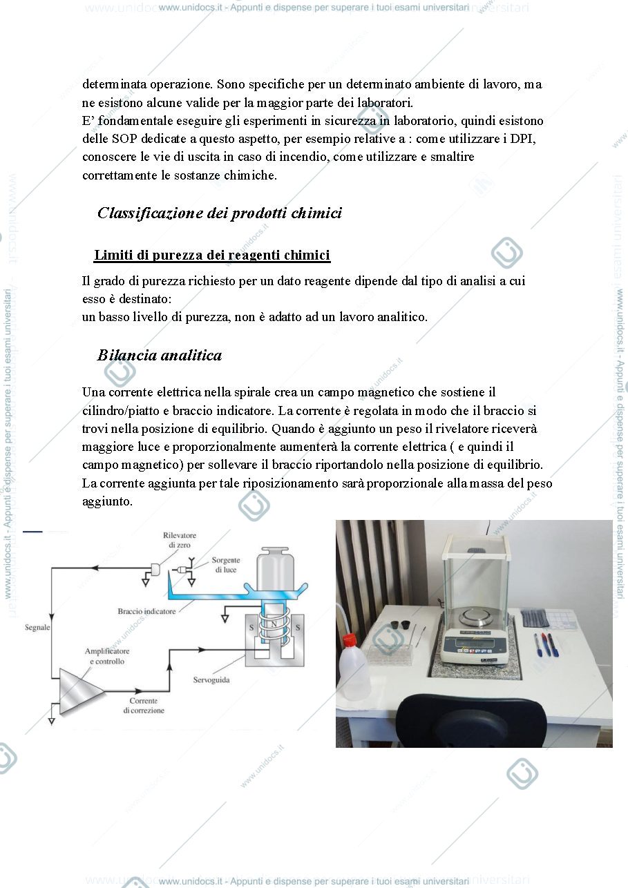 Anteprima pagina 3 — Prima parte di analisi quantitativa dei farmaci I 