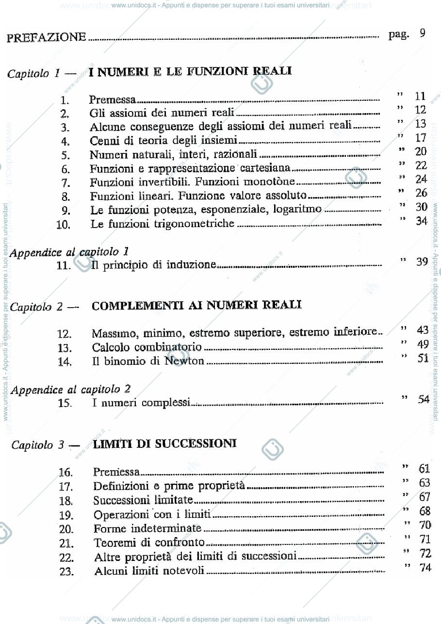 Anteprima pagina 3 — analisi 1 pdf libro