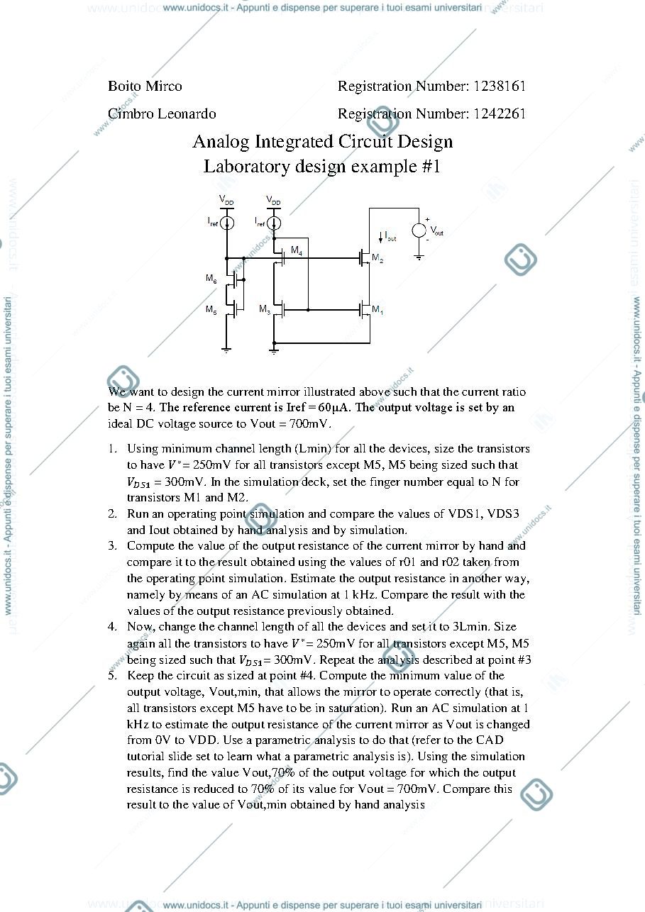 Anteprima pagina 1 — Primo Homework 19/20