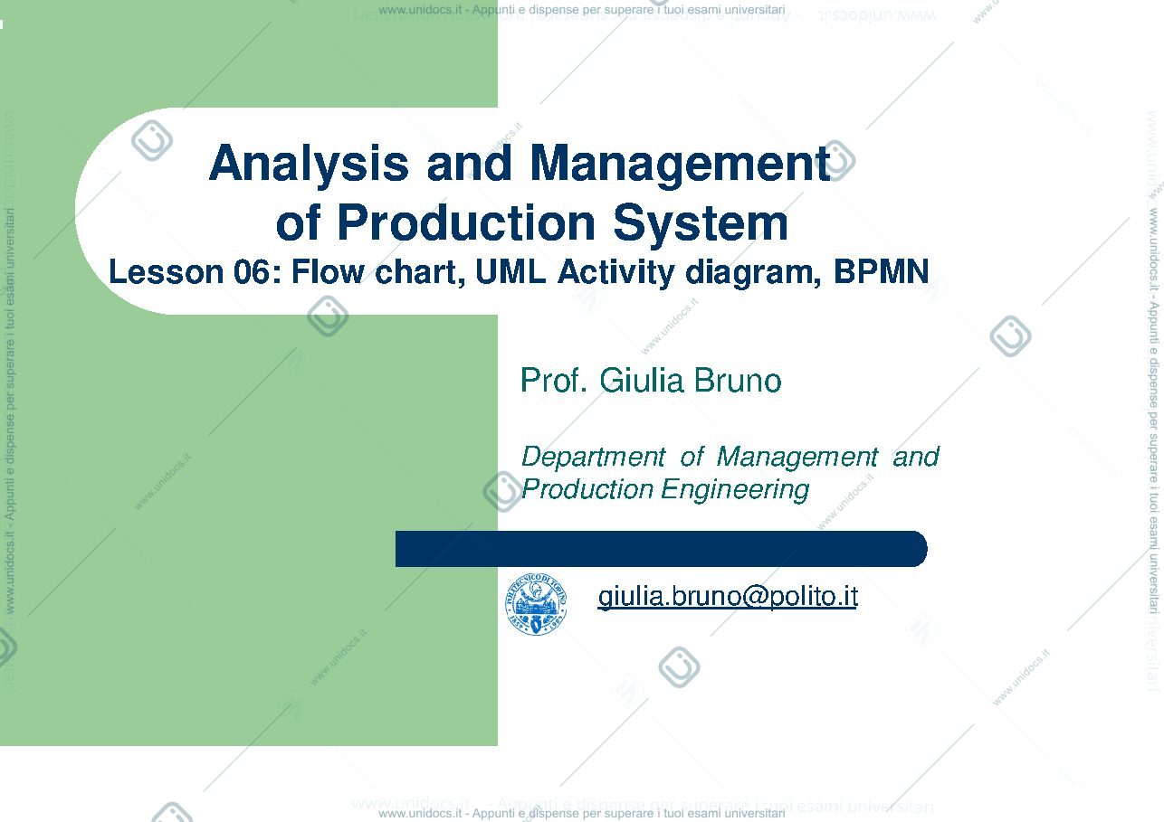 Anteprima pagina 1 — UML 