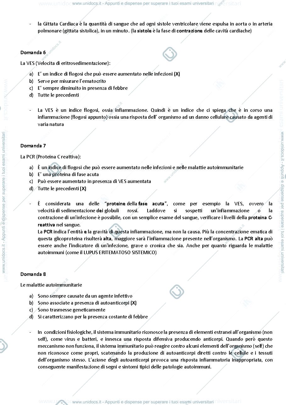 Anteprima pagina 2 — Esame Medicina Interna Tecniche Audioprotesiche Padova