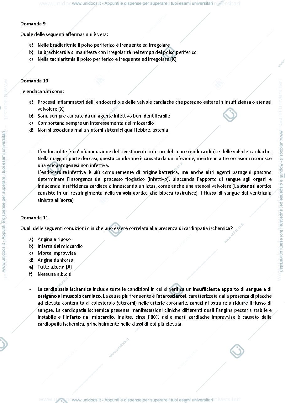 Anteprima pagina 3 — Esame Medicina Interna Tecniche Audioprotesiche Padova