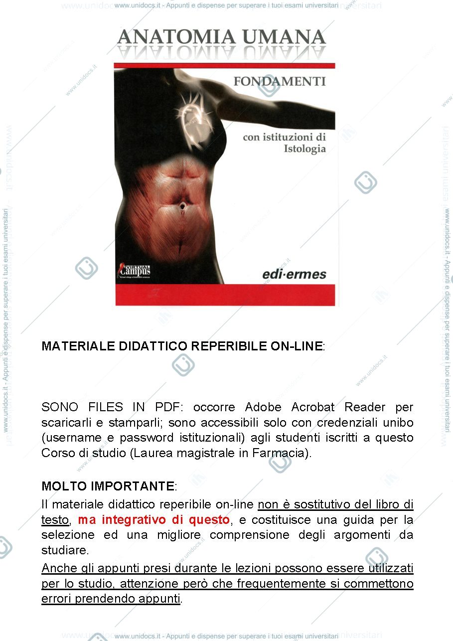 Anteprima pagina 3 — Anatomia 