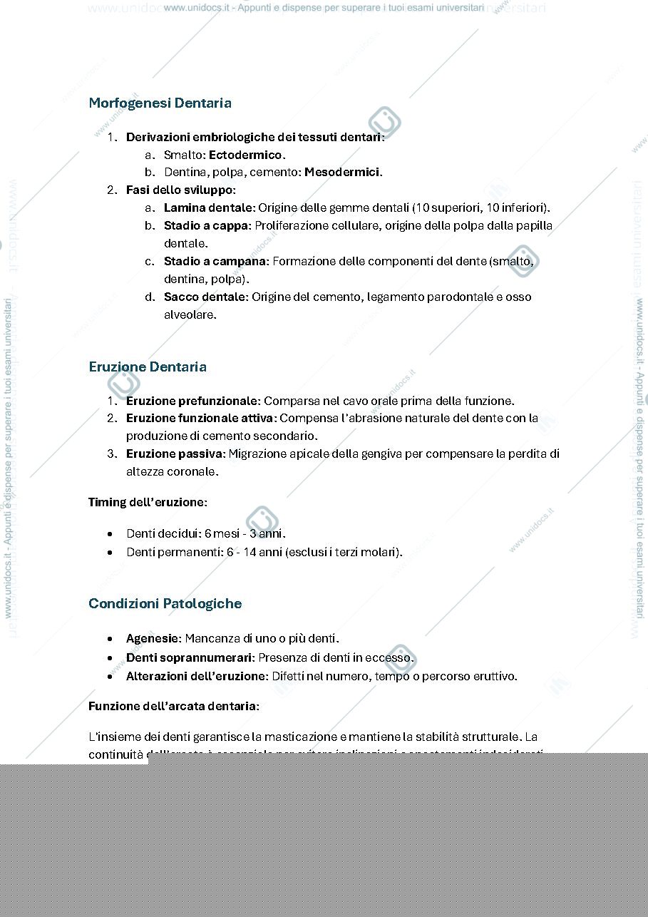 Anteprima pagina 1 — embriologia