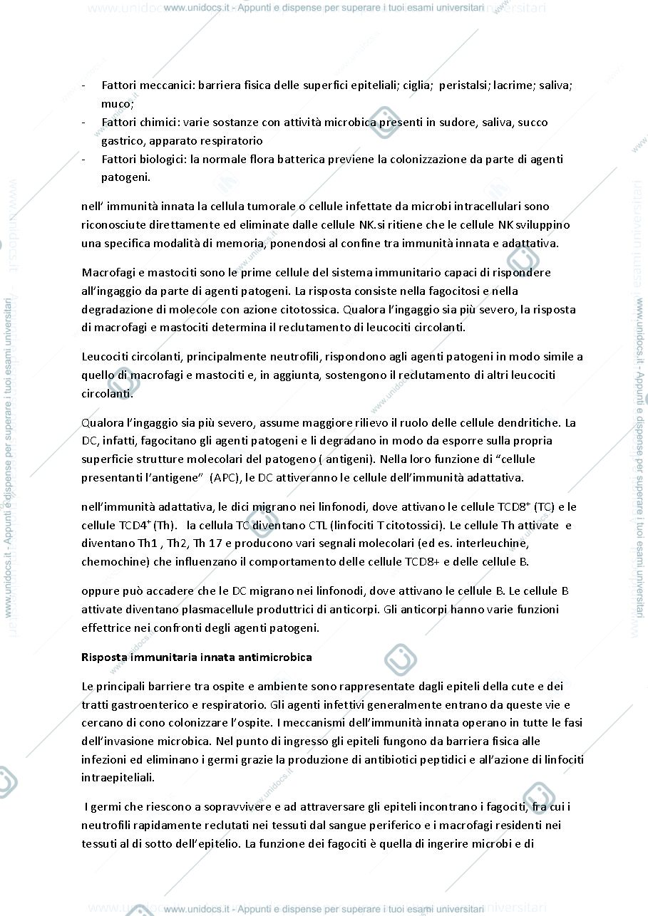 Anteprima pagina 2 — Immunologia