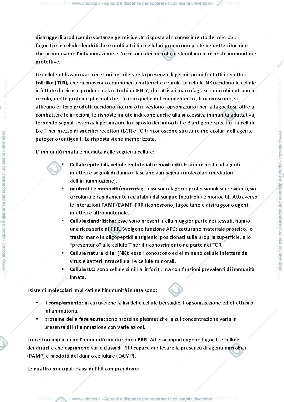 Anteprima pagina 3 — Immunologia