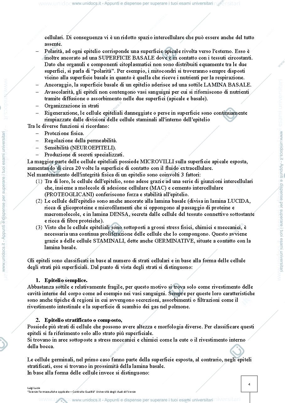 Anteprima pagina 4 — Anatomia Umana 