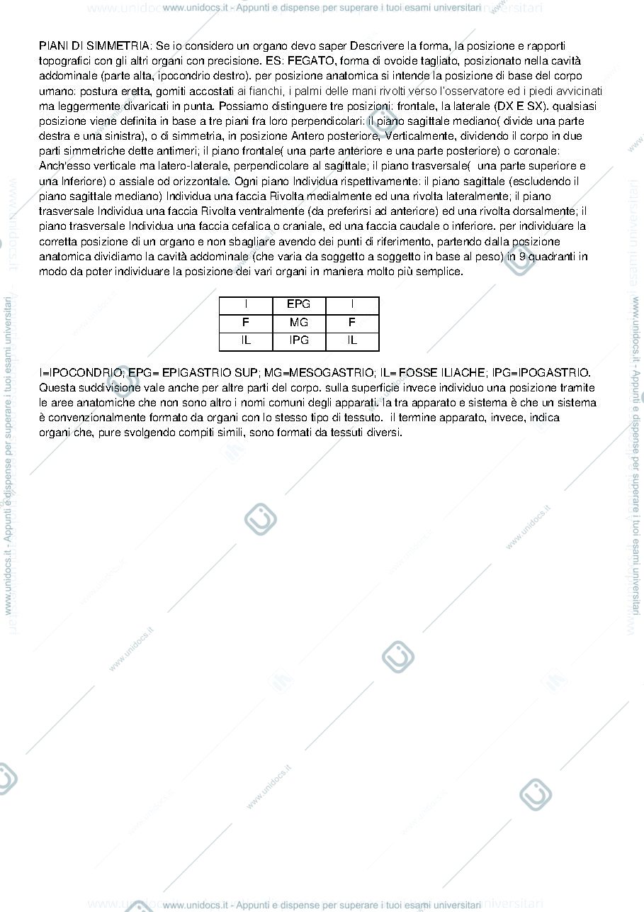 Anteprima pagina 1 — Anatomia