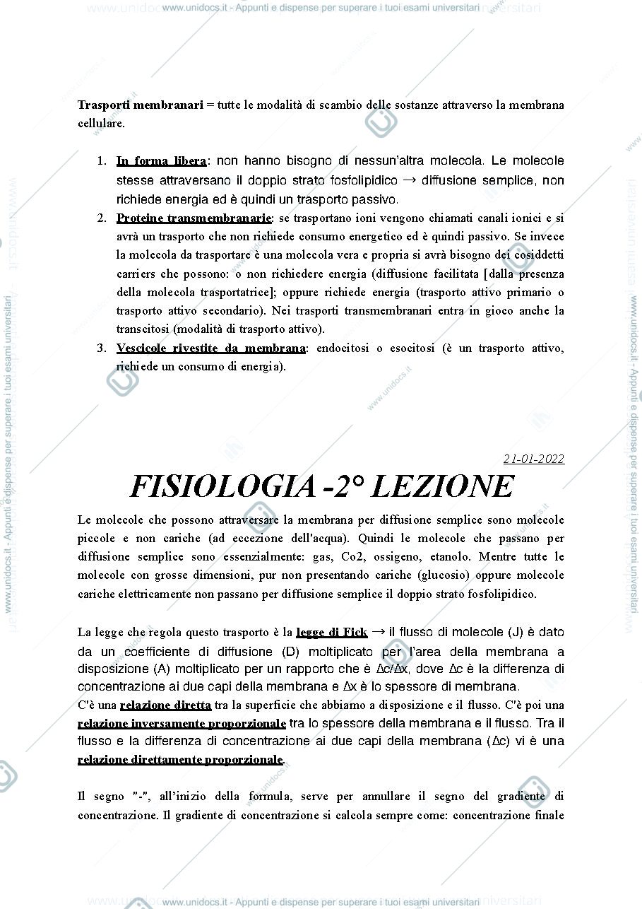 Anteprima pagina 5 — fisiologia 
