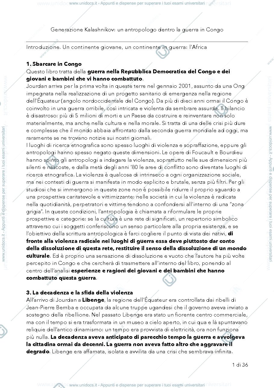 Anteprima pagina 1 — Generazione Kalashnikov