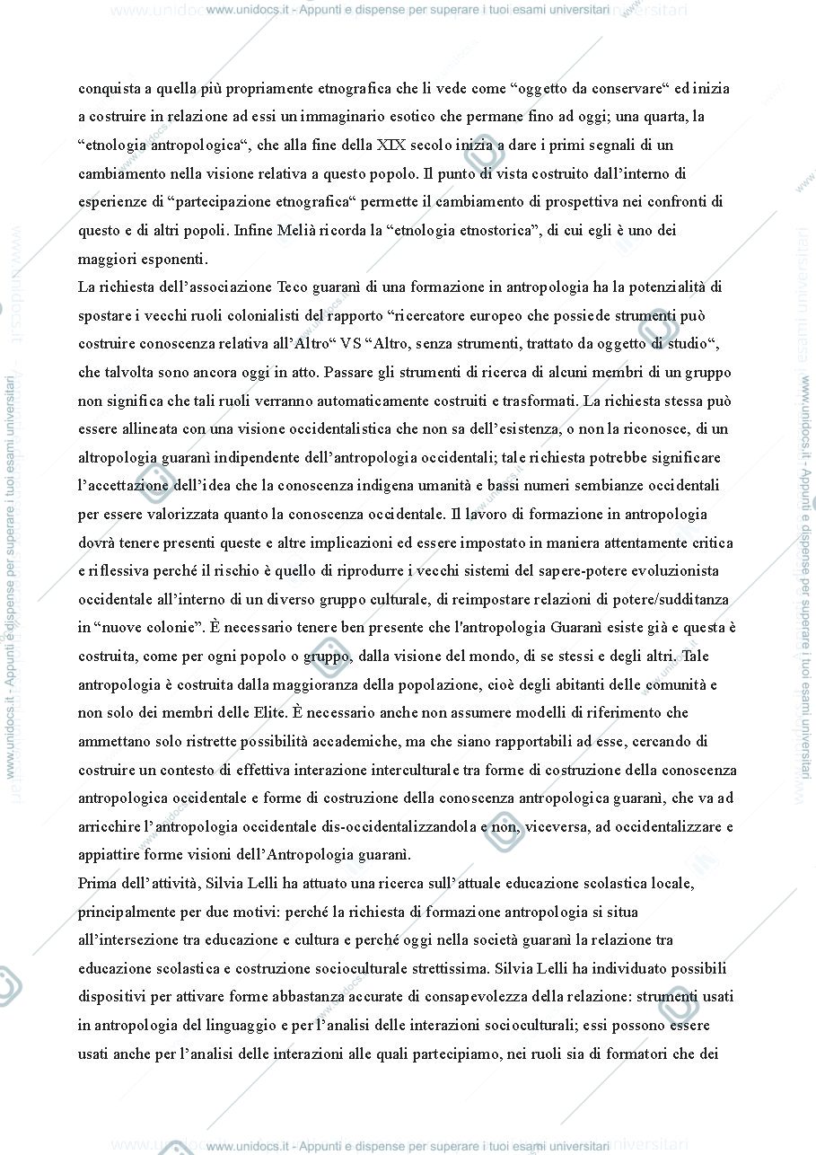 Anteprima pagina 2 — Trasformazioni Guaranì