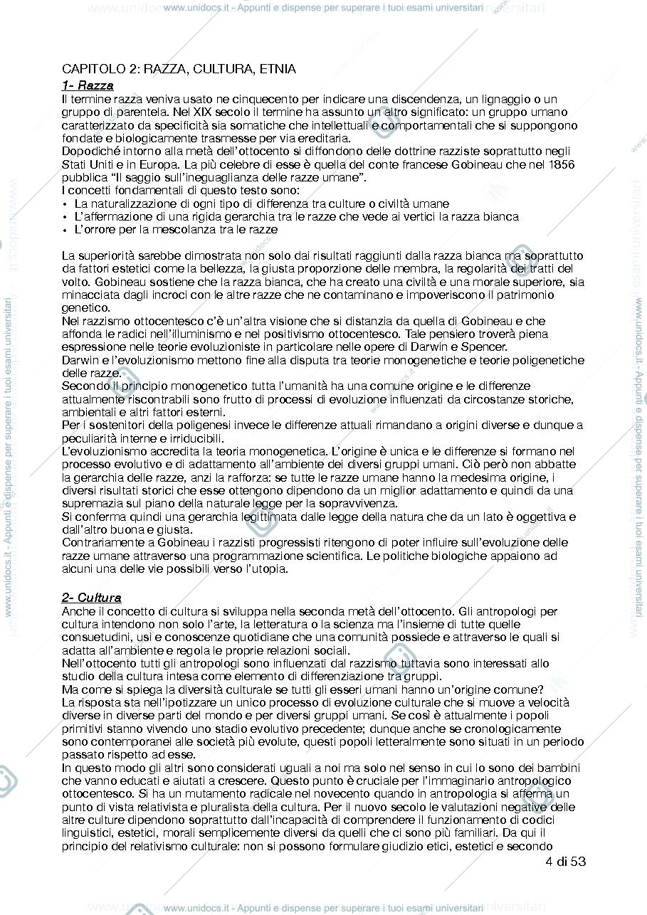 Anteprima pagina 4 — Antropologia culturale (Fabio Dei)