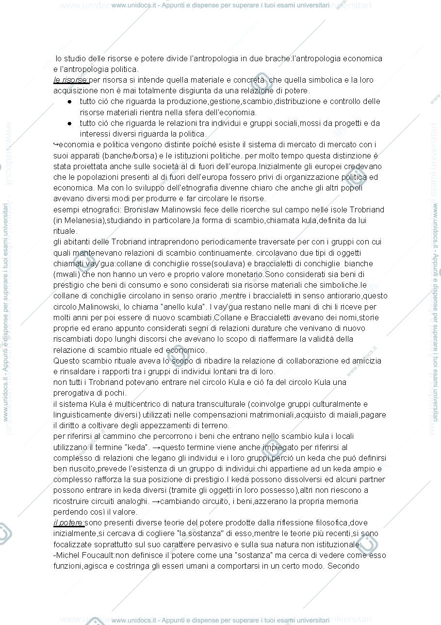 Anteprima pagina 1 — Economia e potere 