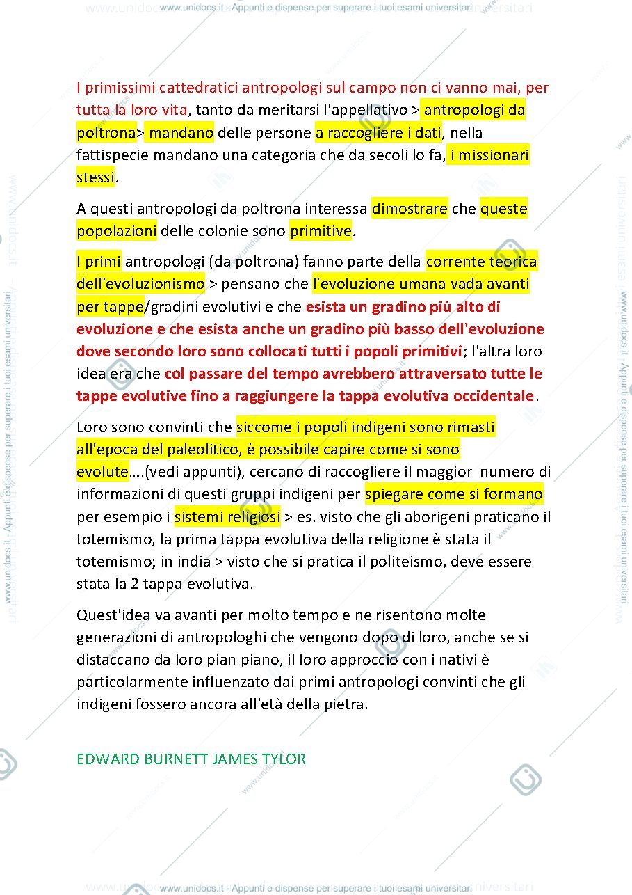 Anteprima pagina 2 — 3 lezione di antropologia culturale