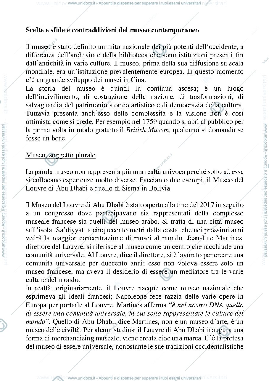 Anteprima pagina 1 — Conferenza sui musei