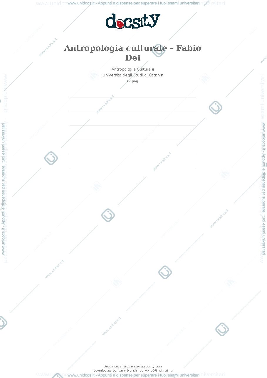 Anteprima pagina 1 — antropologia