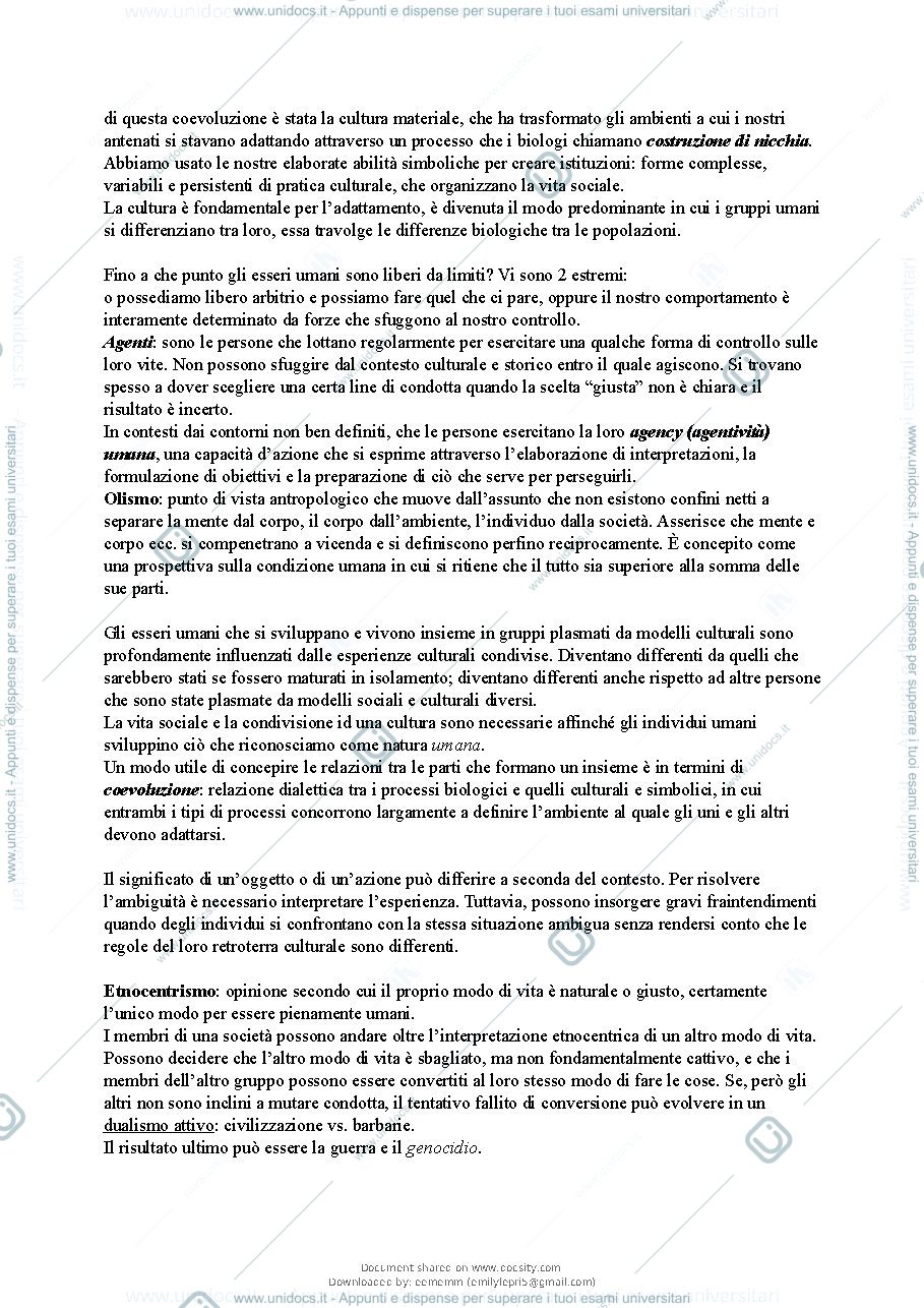 Anteprima pagina 3 — antropologia culturale 