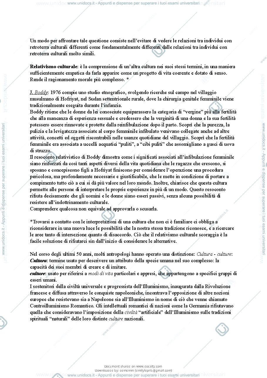 Anteprima pagina 4 — antropologia culturale 