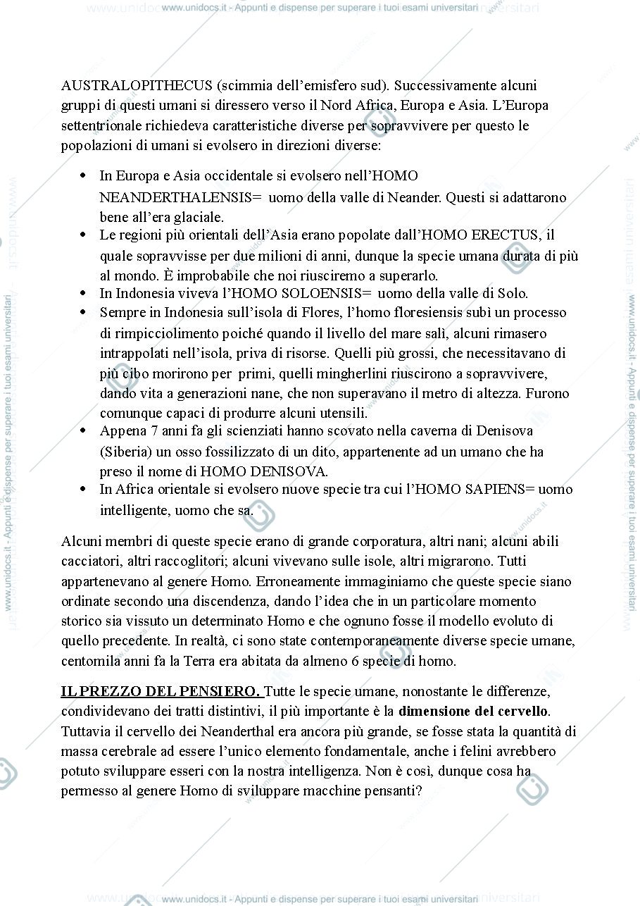 Anteprima pagina 2 — Riassunto: yuval Noah harari. da animali a dei