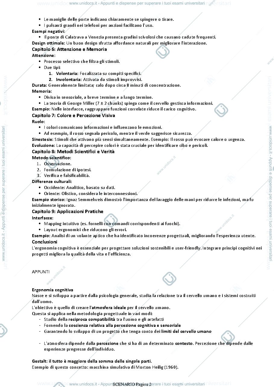 Anteprima pagina 2 — ergonomia cognitiva 