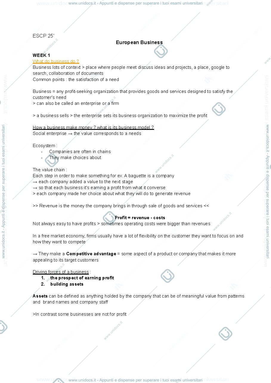 Anteprima pagina 1 — Buisness
